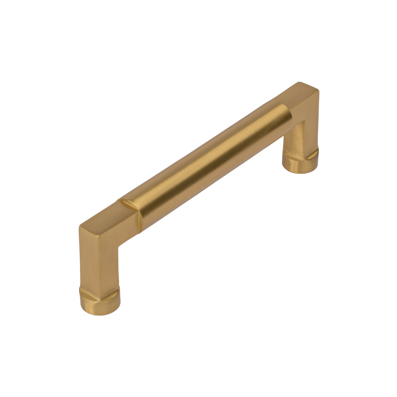 satin brass cupboard drawer handle