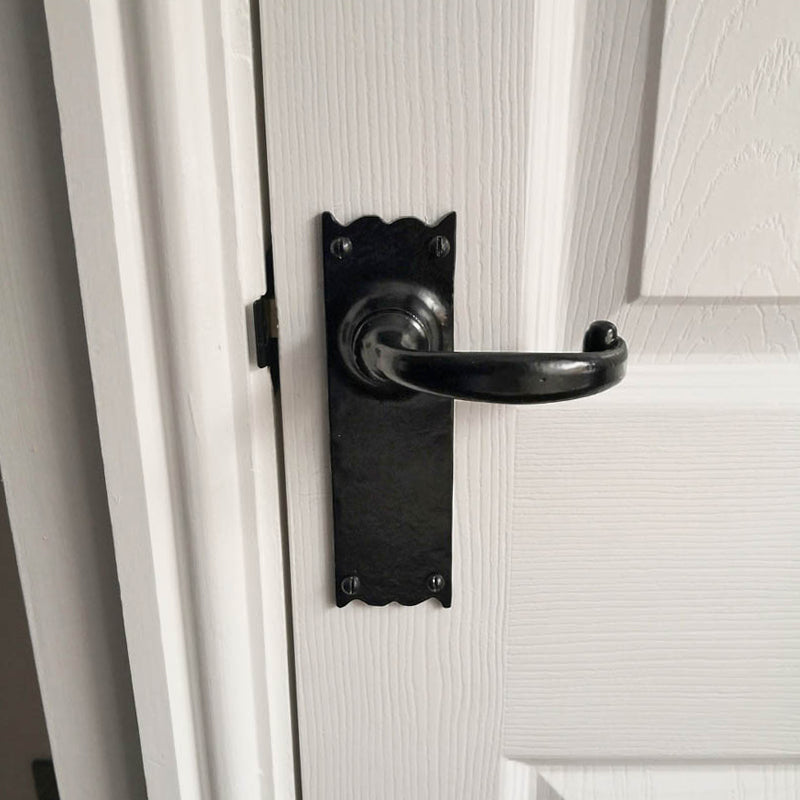 black cottage door handle SHOW