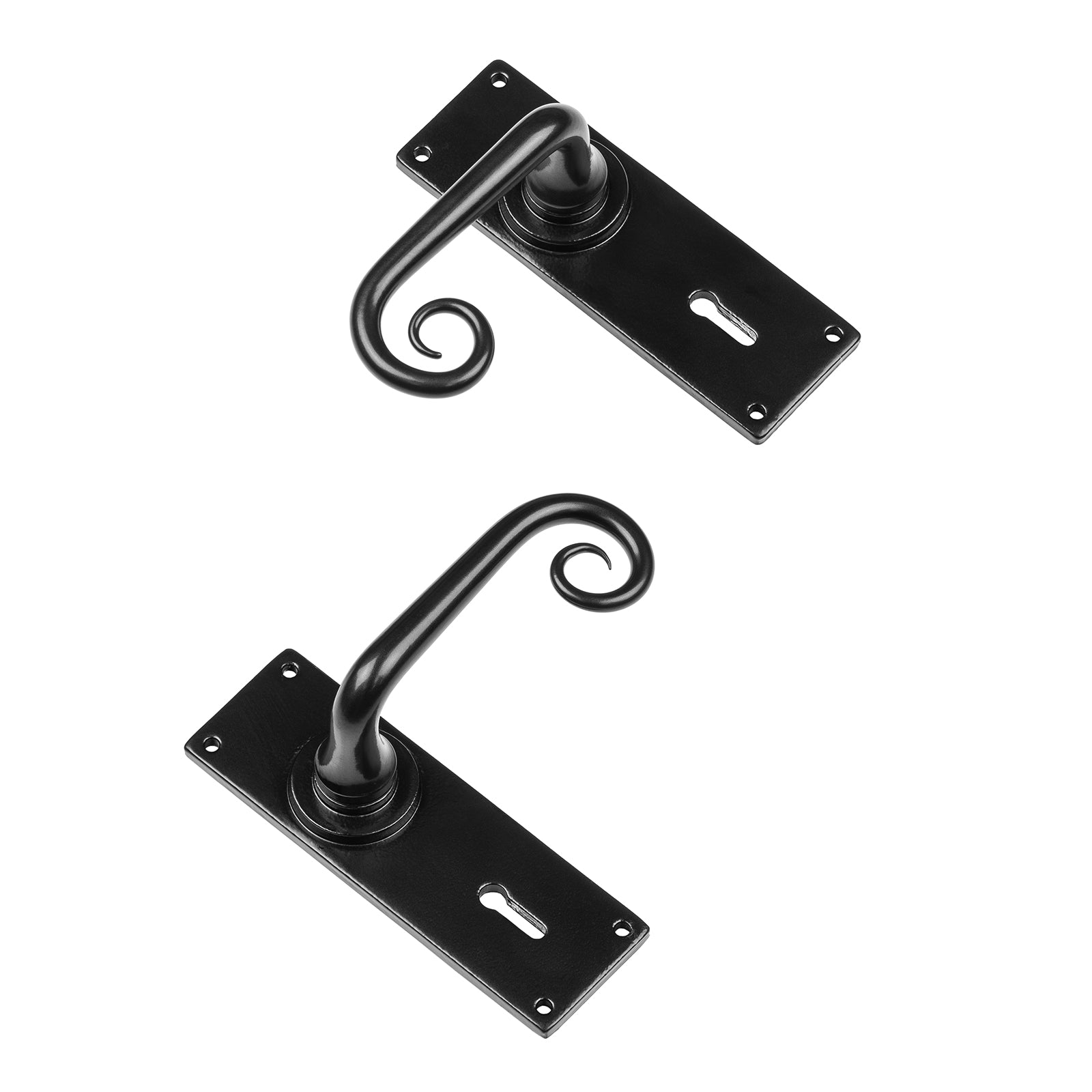 Curl Door Handles British standard Lock profile