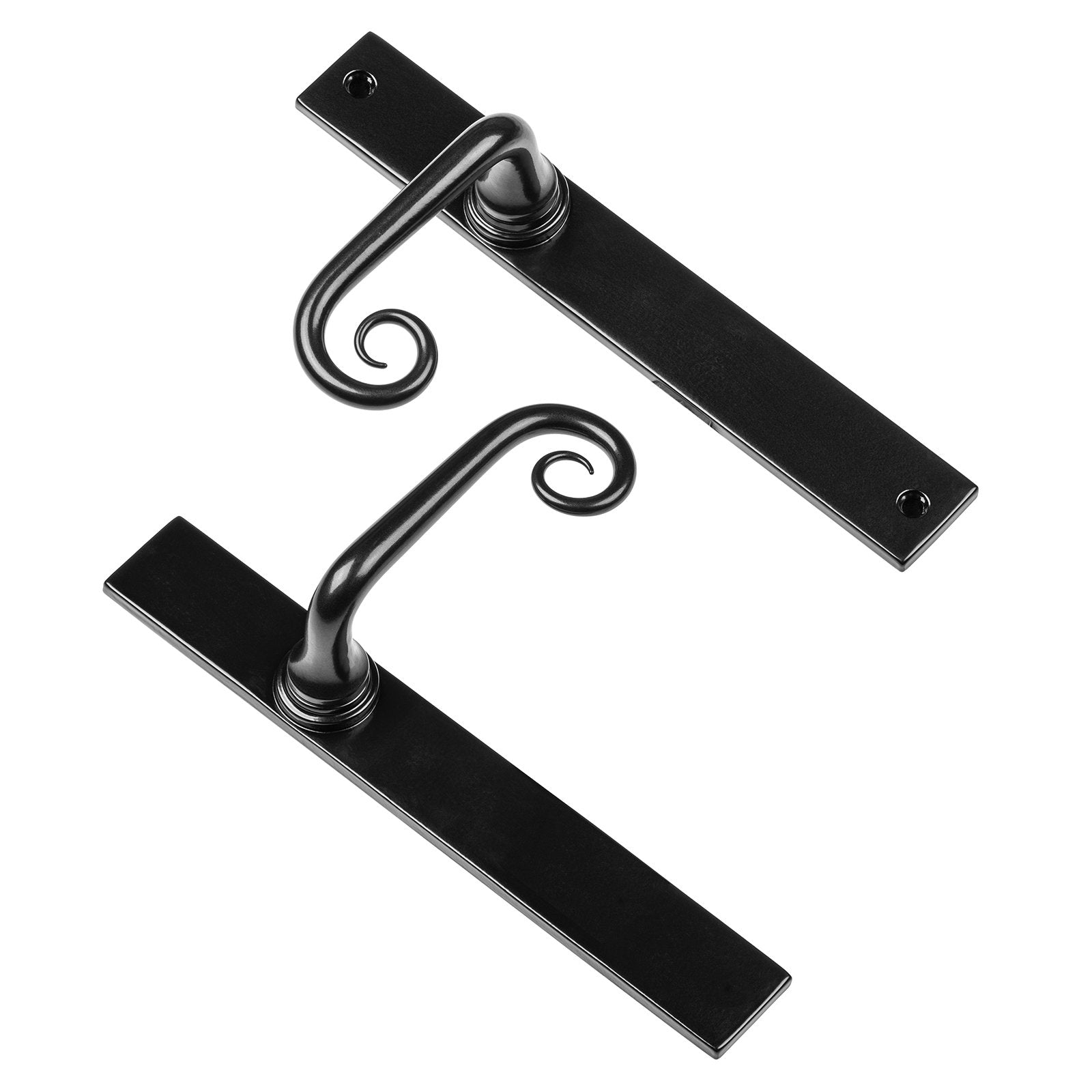 Curl multipoint passage door handles SHOW