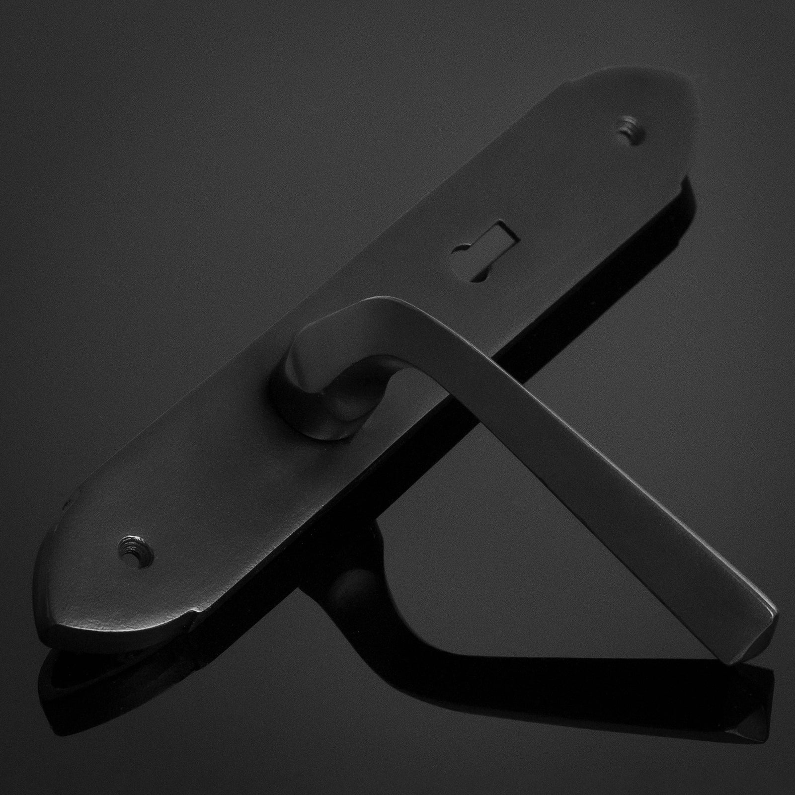 Grafton black door handle SHOW