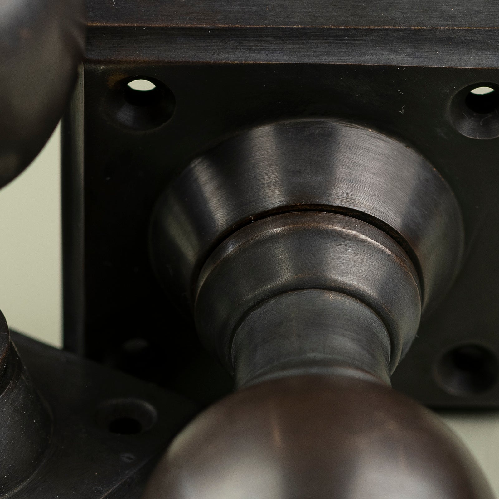 detail of bronze knob SHOW