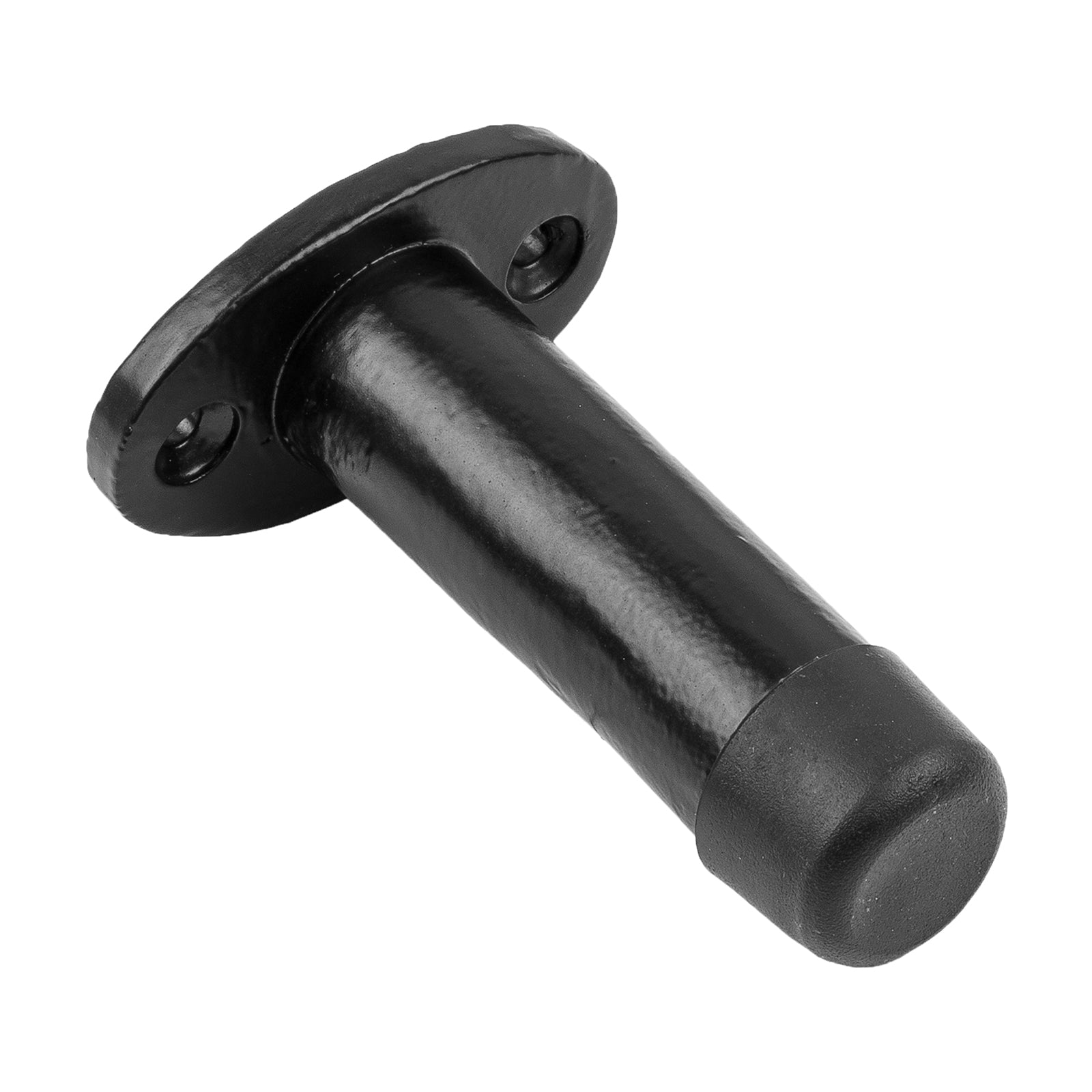 Tudor Door Stop | Traditional Black cast Iron wall mounted perfect for a tudor style door
