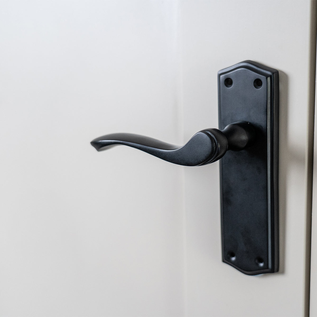 Black door handle, traditional door handles SHOW