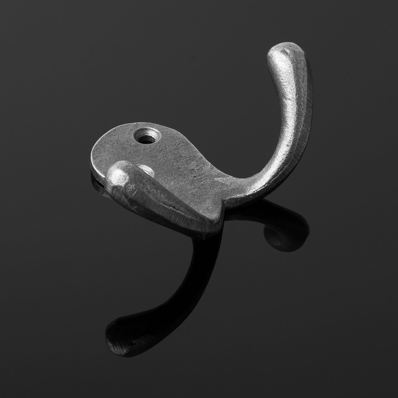 Double Robe Hook | Antique Iron | Coat & Robe Hooks