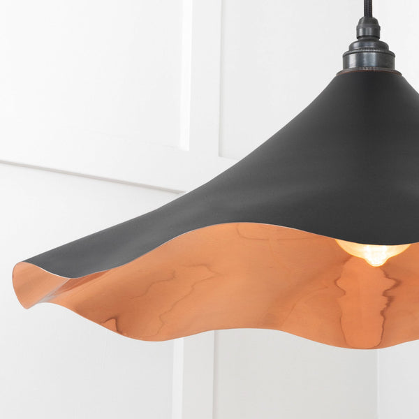 SHOW SHOW Image of Flora Cluster Light in Elan Black in Polished Copper finish