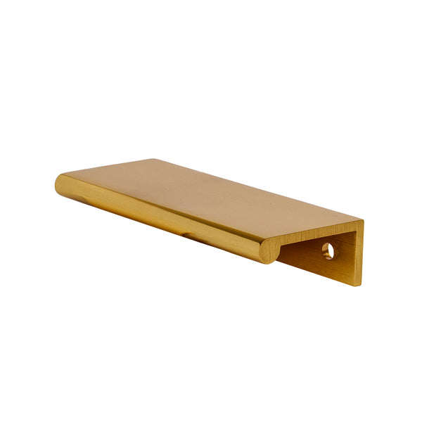 Continuous Rounded Edge Pull Round Lip Cabinet Edge Pulls | Modern Cabinet Furniture