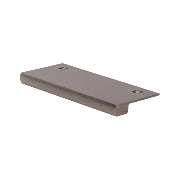 satin nickel square lip cabinet edge pull SHOW