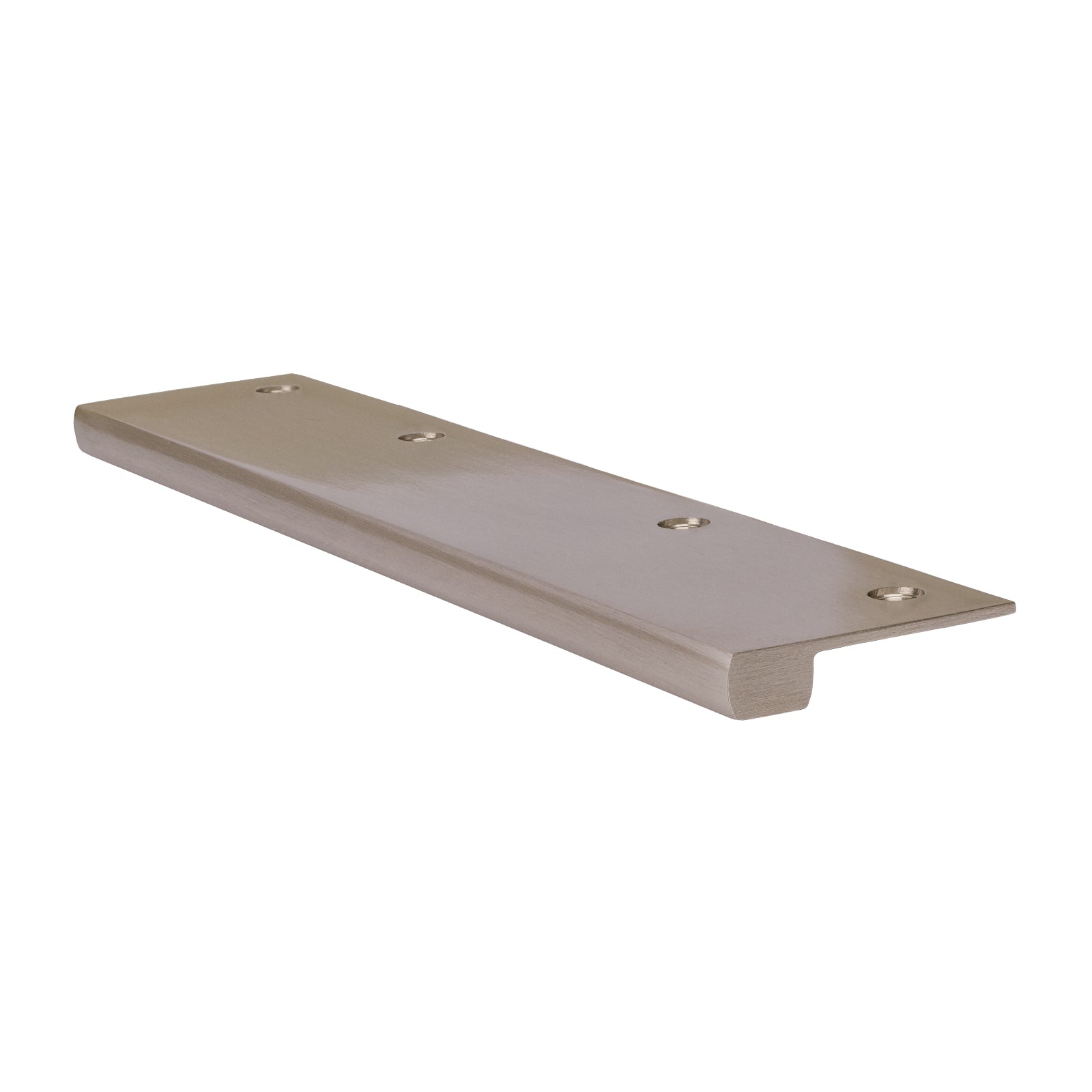 satin nickel square lip cabinet edge pull SHOW