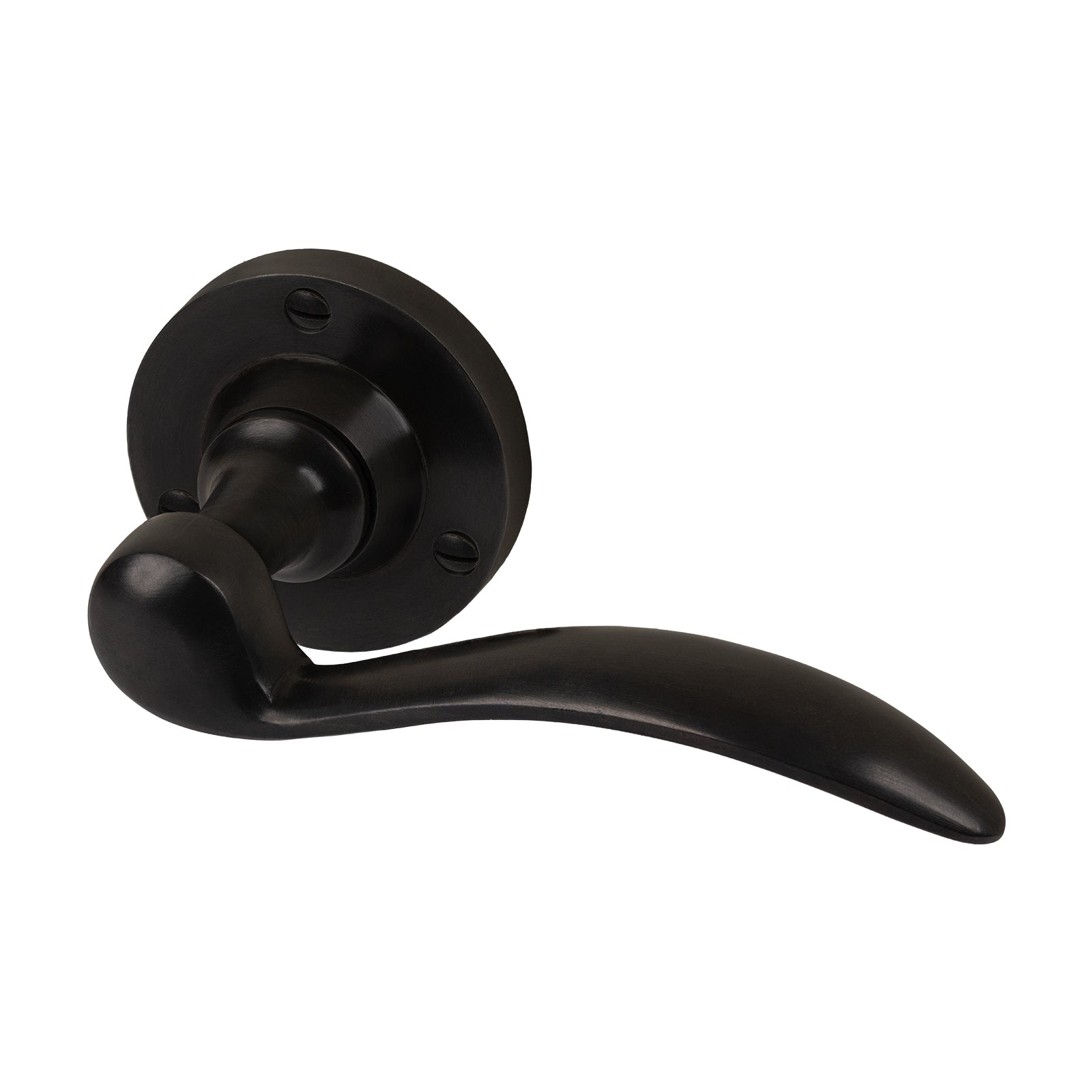 Round Rose Fly Handles | Oil Rubbed Bronze | Quality Door Furniture