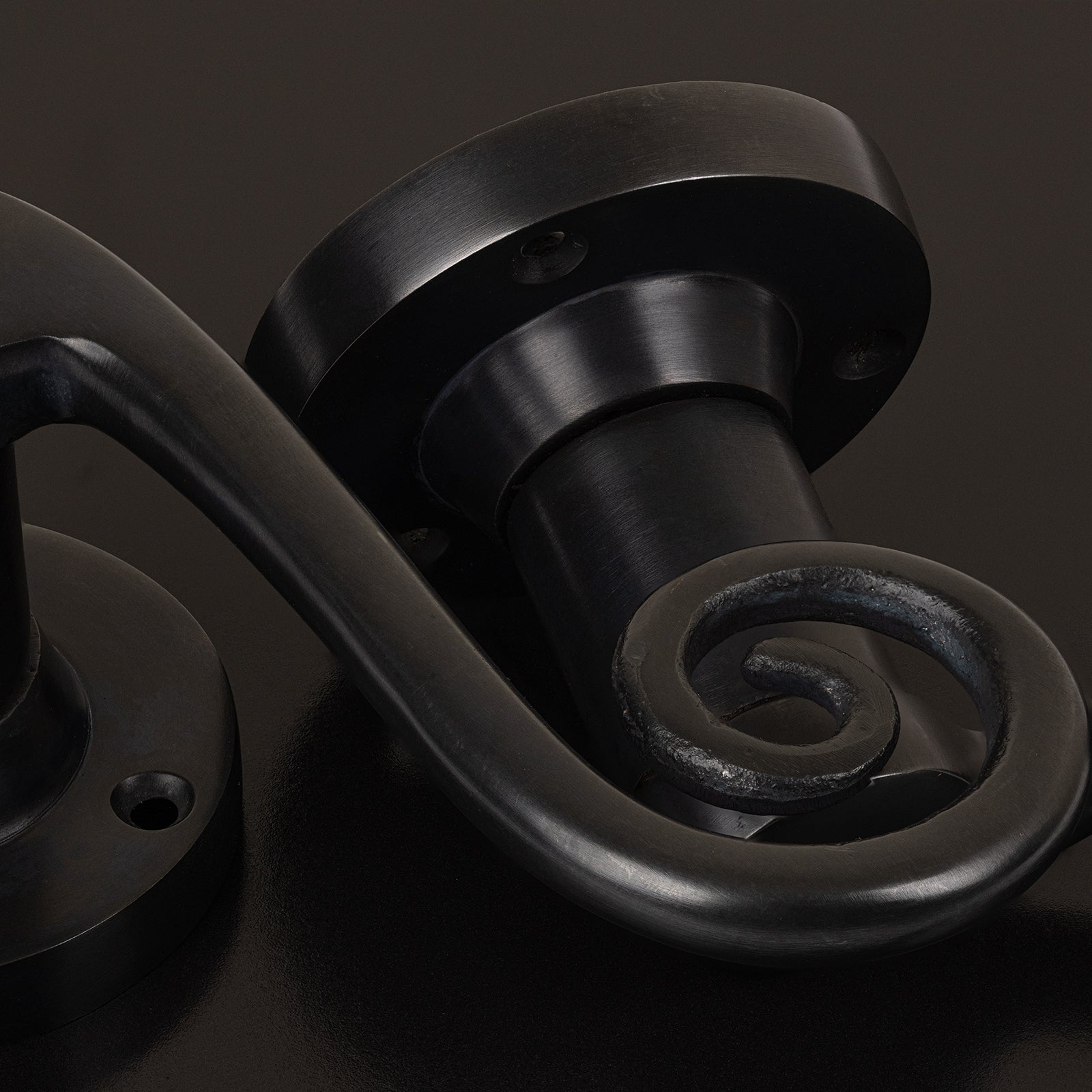 Diamond Rose Fly Door Handles | Oil Rubbed Bronze