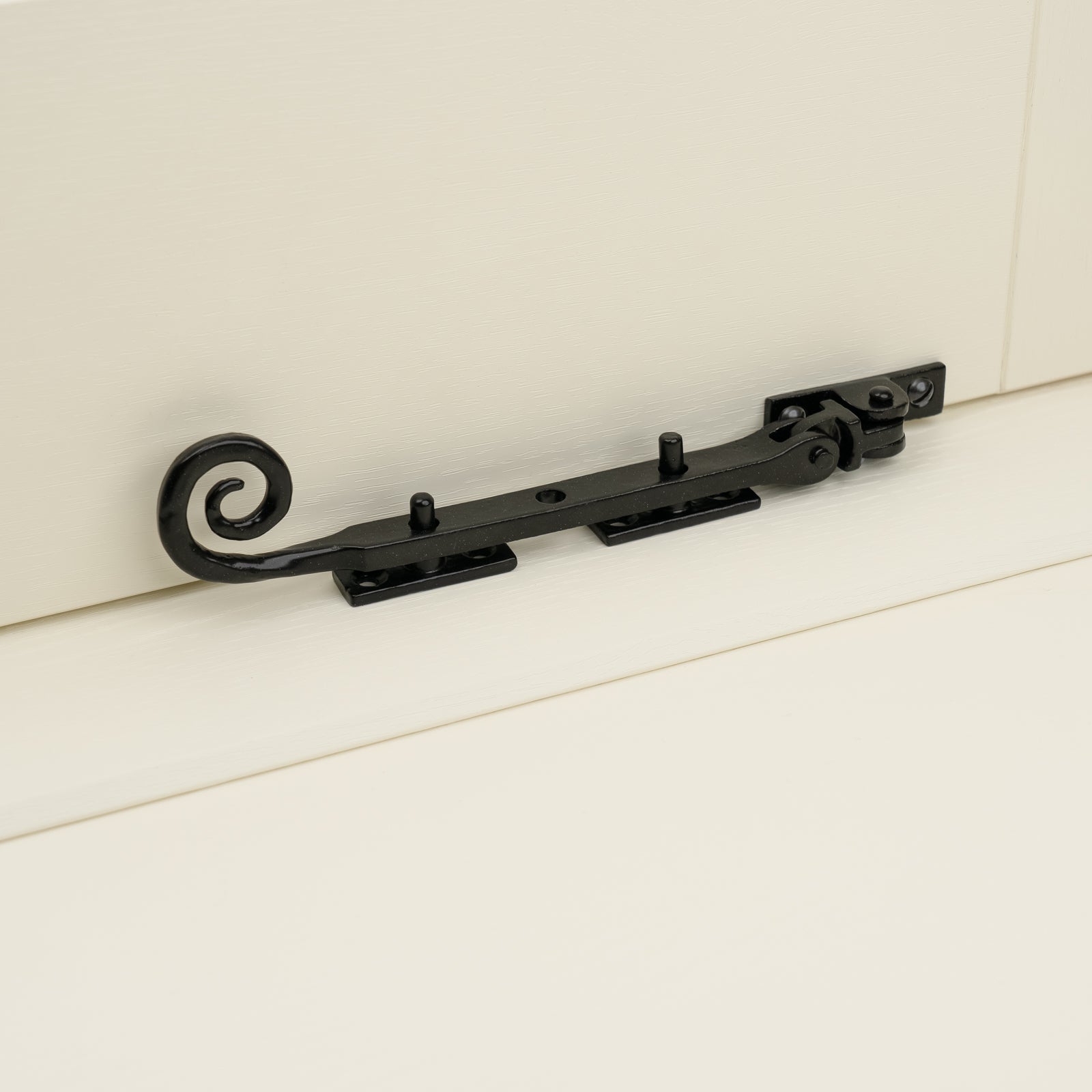 Black Monkey Tail Window Stays | Wooden Casement Windows