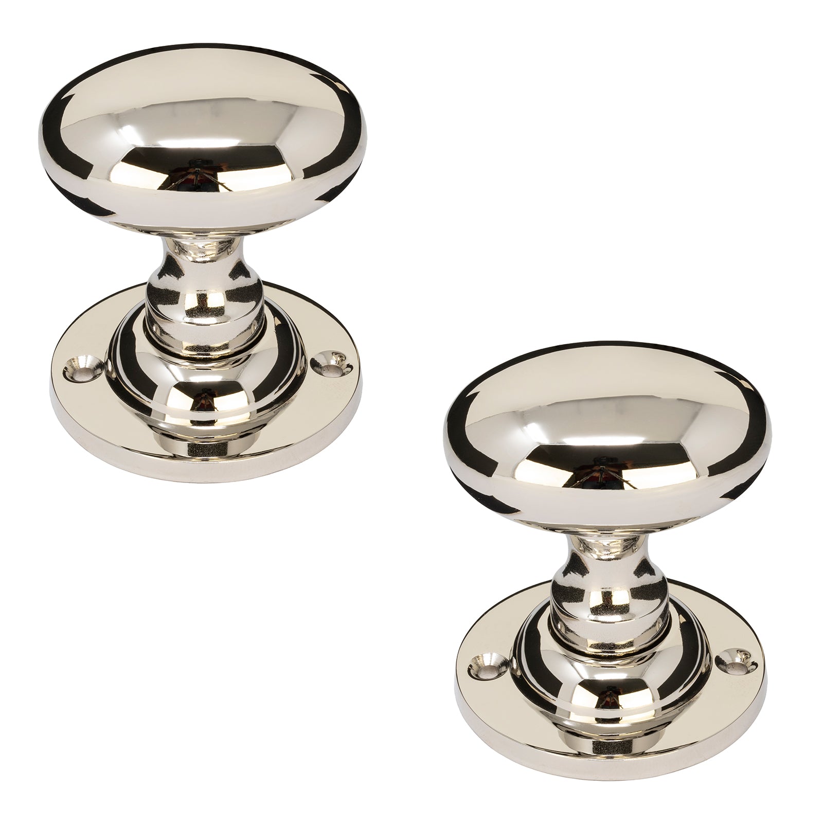 Oval Nickel Door Knobs SHOW