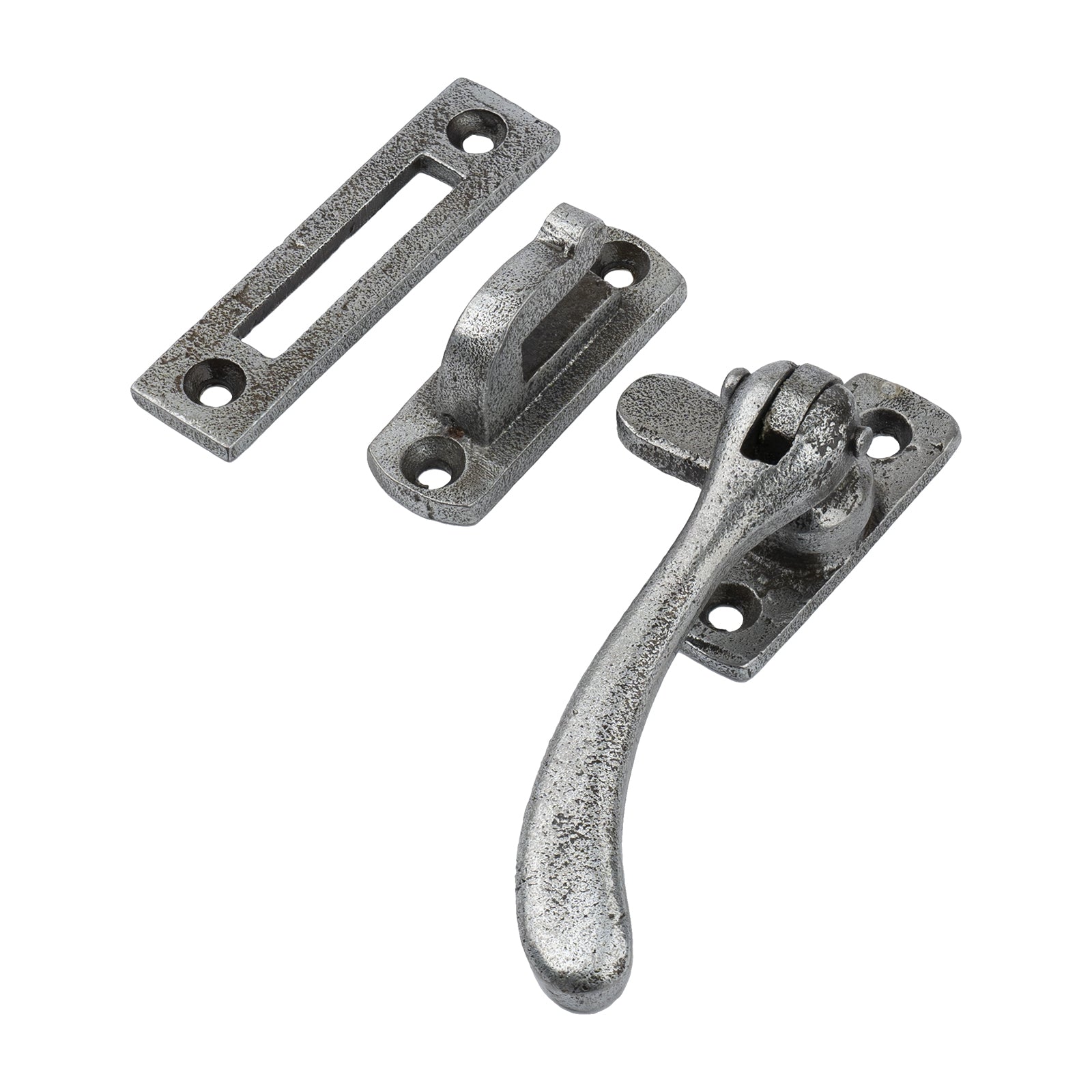 Pewter Pear Drop Window Fastener | Window Handles