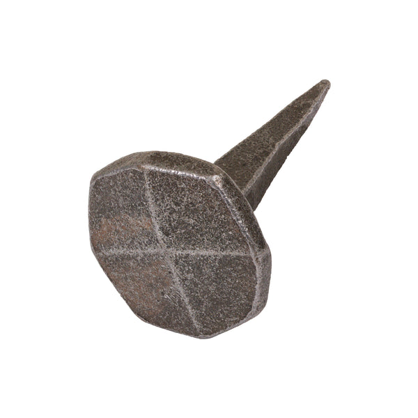 hand cut nail in pewter SHOW