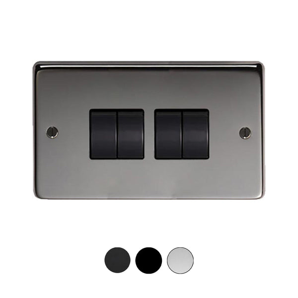 Variant Level Image of Quad 10 Amp Switch with colour options