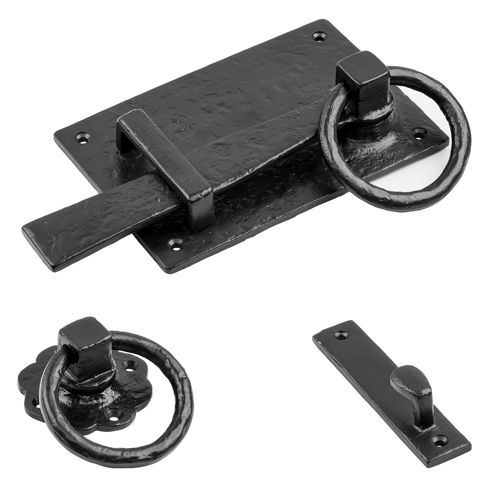 garden door latch right hand