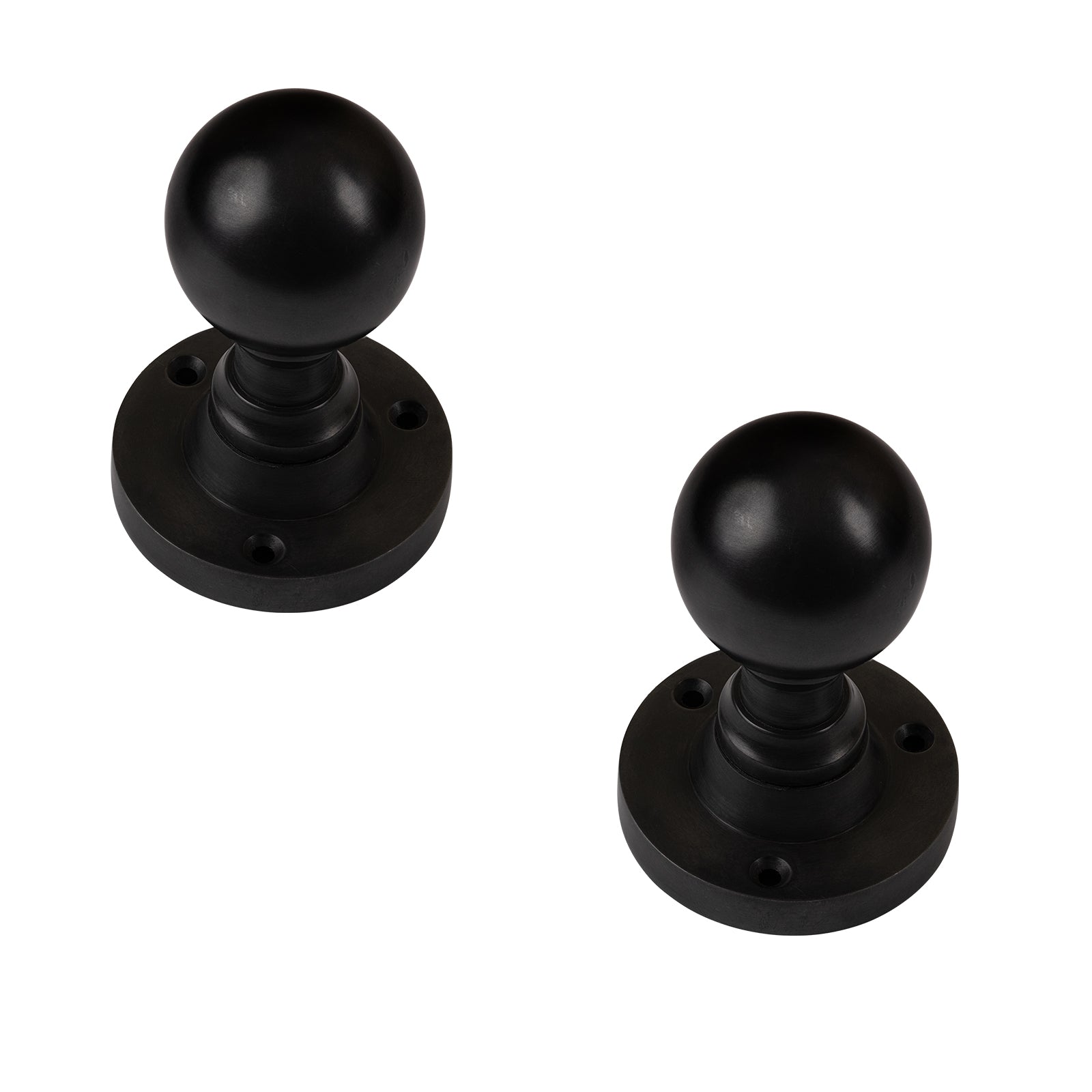 Round Door Knobs oil rubbed bronze