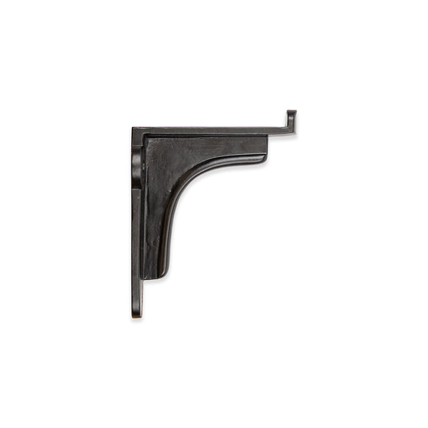 Small Black Cast Iron Shelf Bracket Scaffold