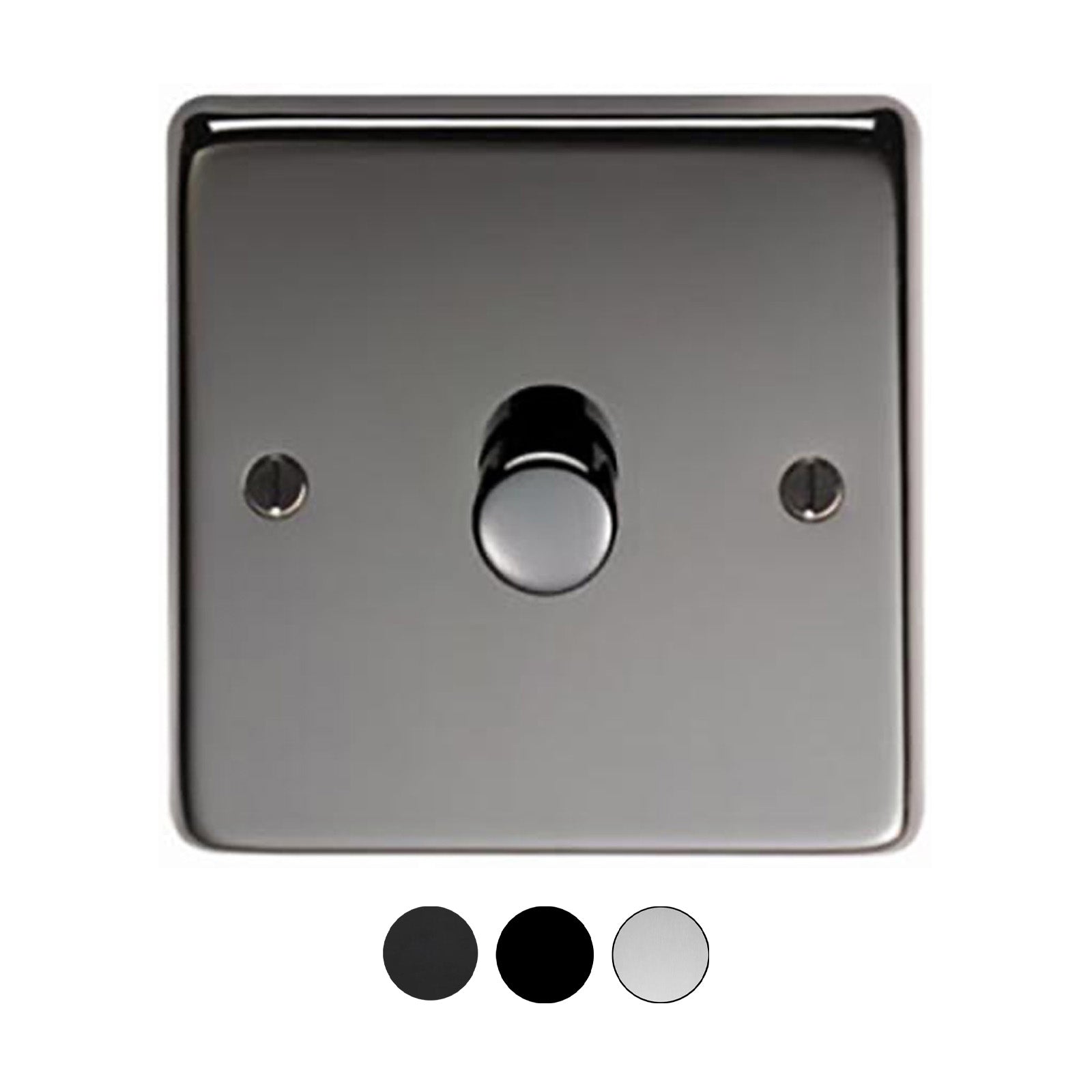 Variant Level Image of Single LED Dimmer Switch with colour options