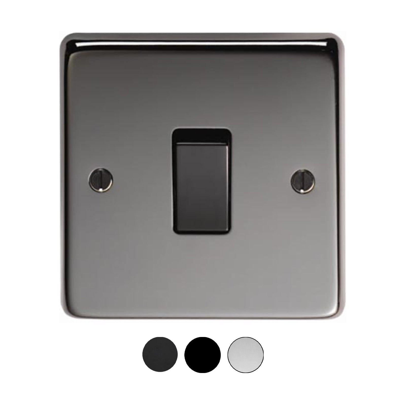 Single 10 Amp Switch | 3 Finishes | Suffolk Latch Company