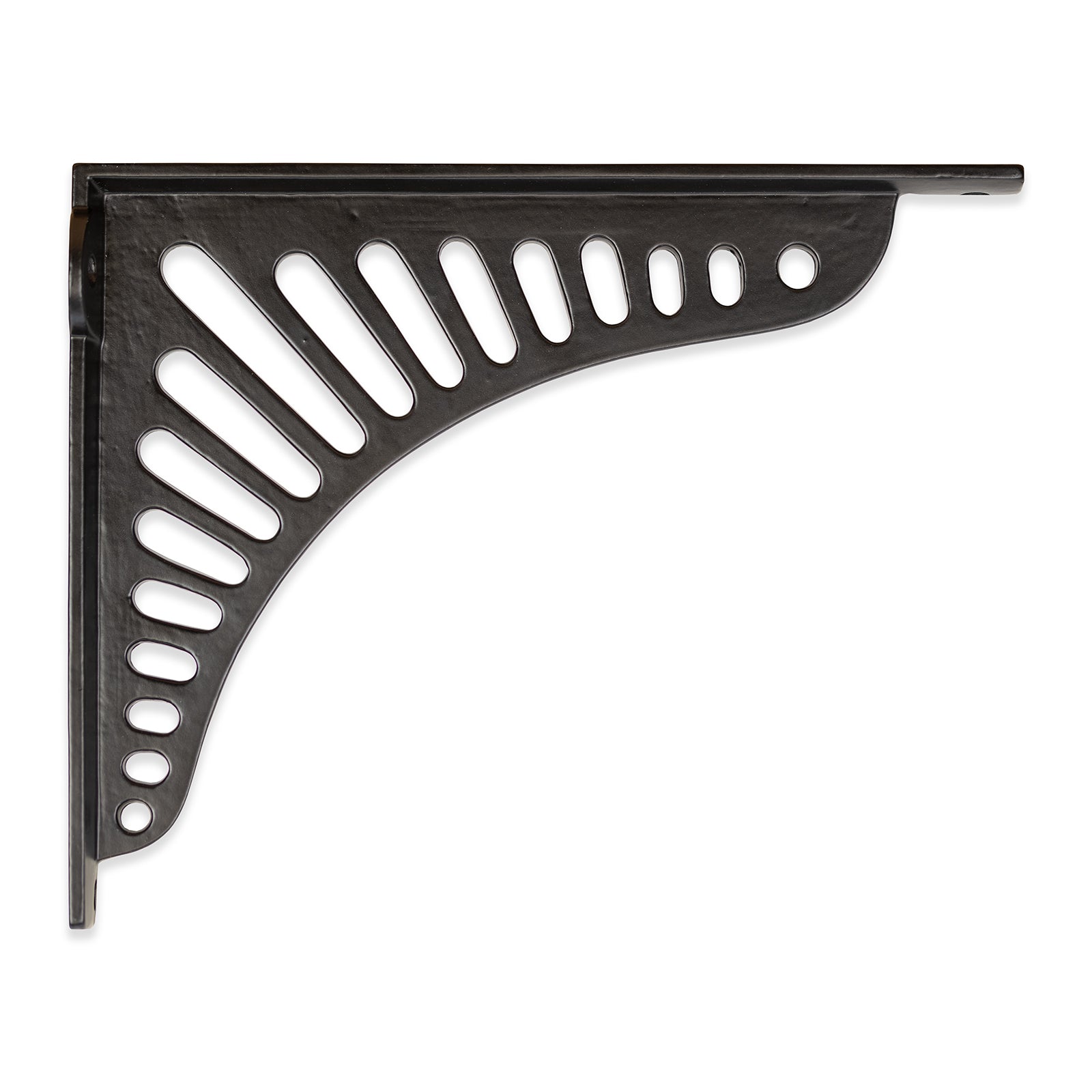 Sunrise Black Cast iron Shelf Bracket 