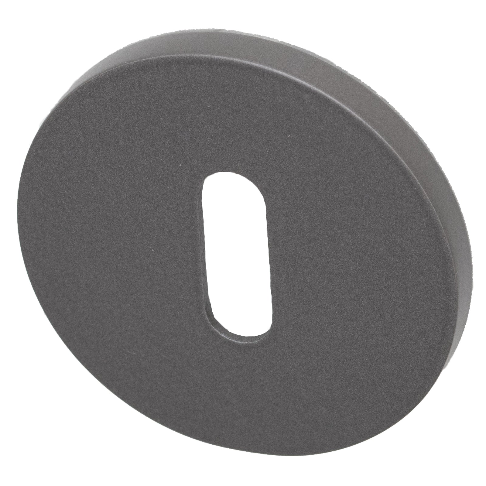 Tupai British Standard round escutcheon for use with 3 & 5 lever locks in Titan Finish SHOW