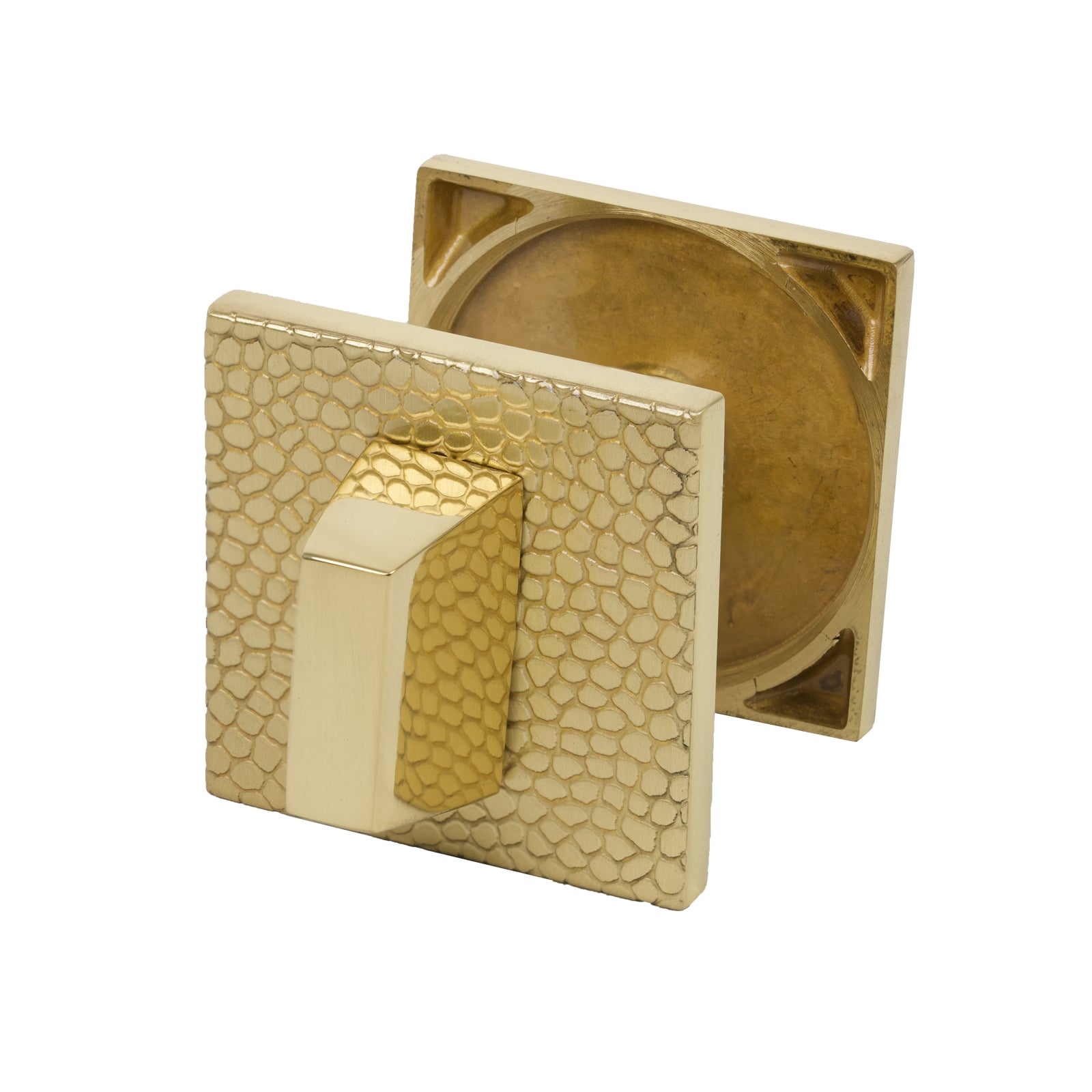Tupai Pebbles bathroom turn and release in Polished/Satin Brass Finish SHOW