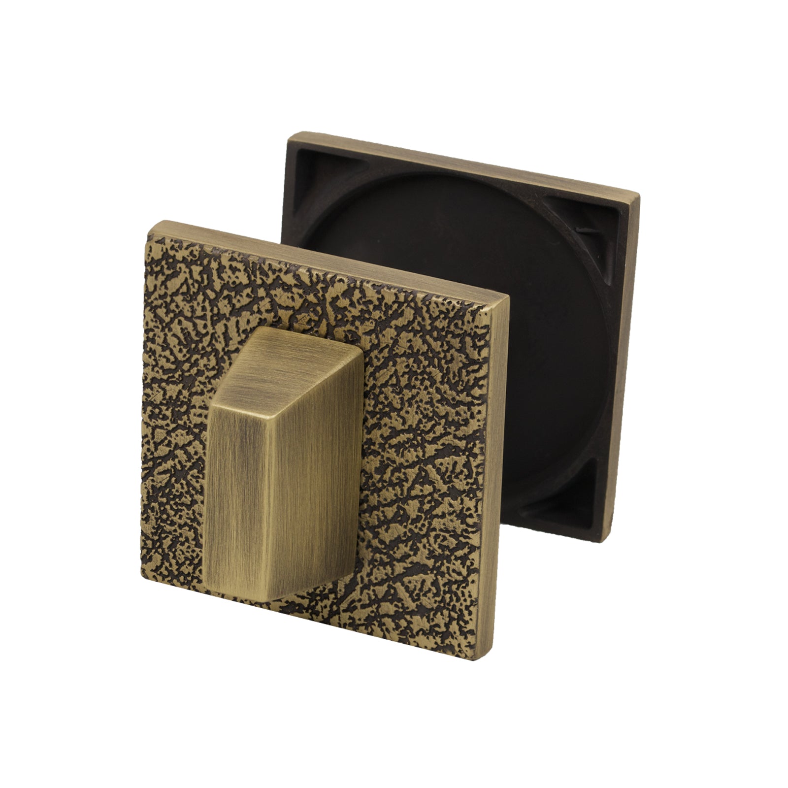 Tupai bathroom turn and release in Antique Brass Finish SHOW