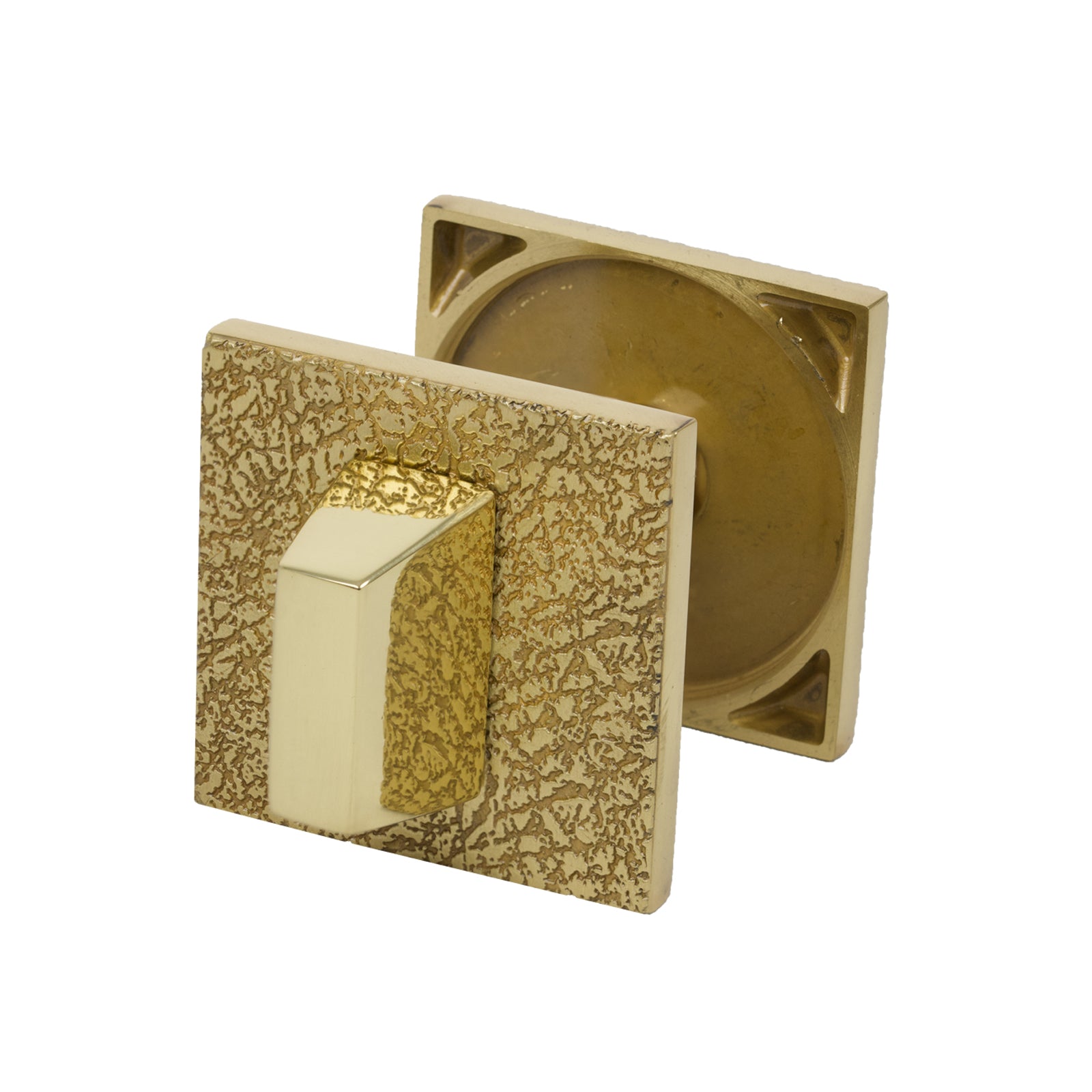 Tupai bathroom turn and release in Polished/Satin Brass Finish SHOW