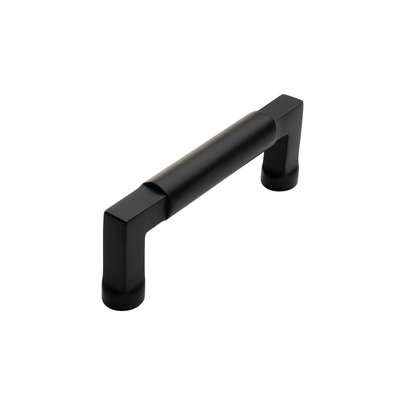 black cupboard drawer handle