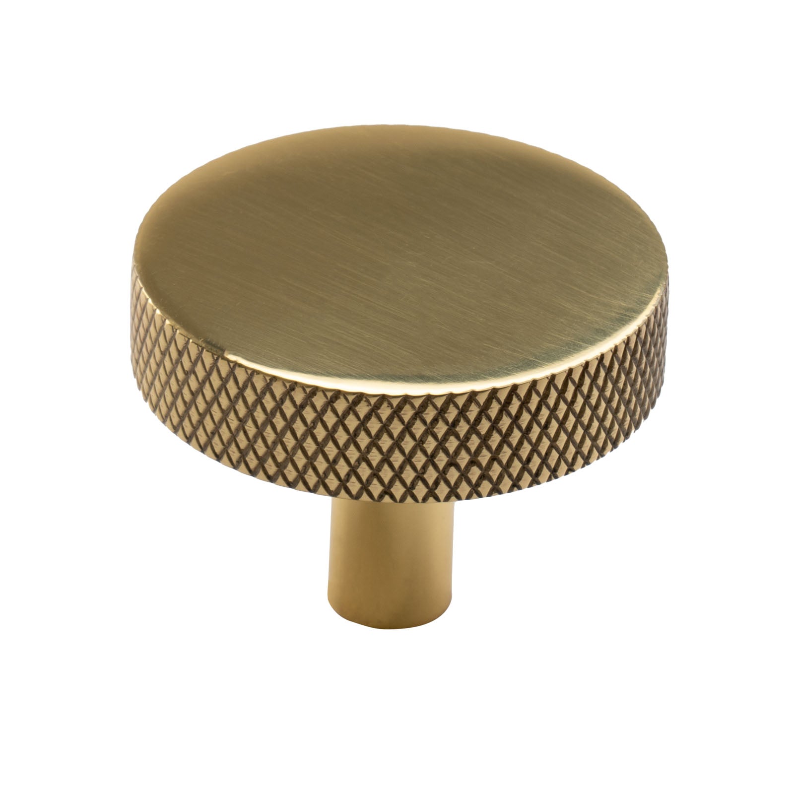 brass modern cupboard knob 