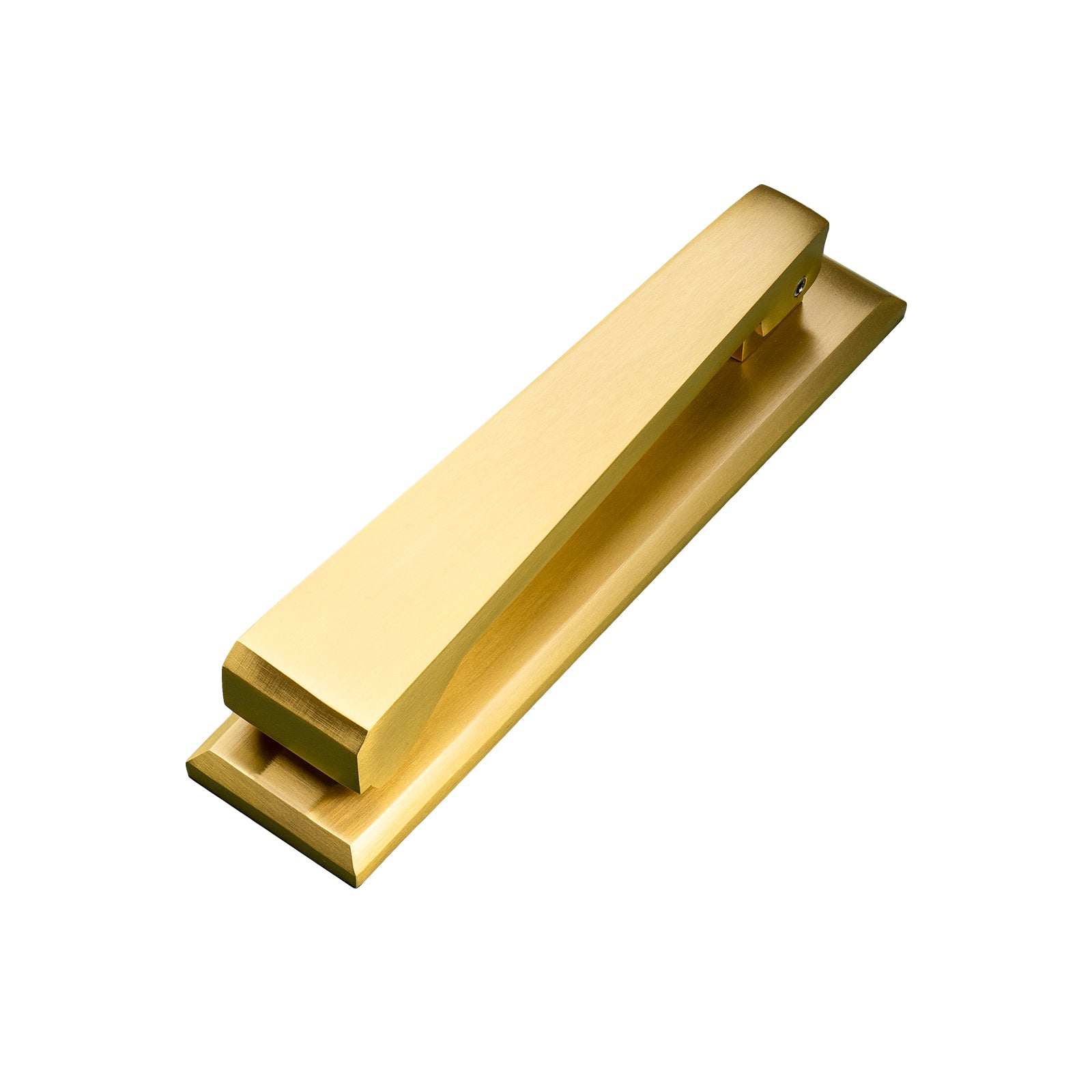 brass rectangular door knocker SHOW