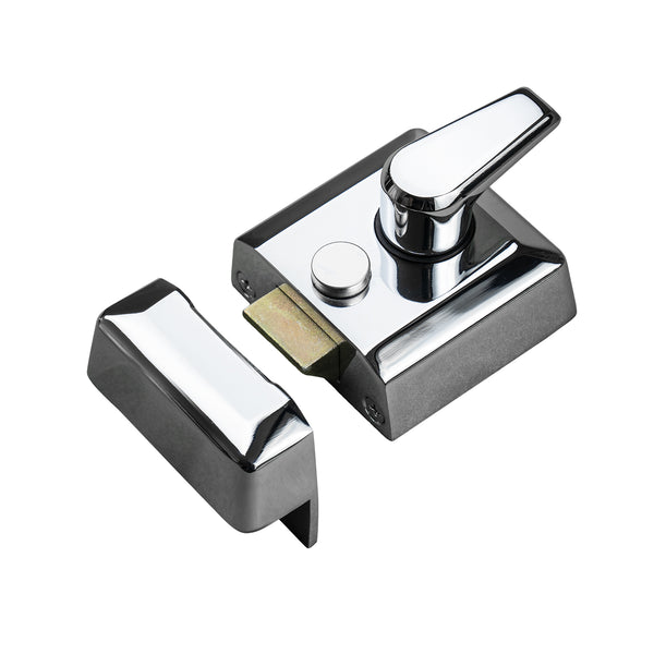 polished chrome 40mm night latch SHOW