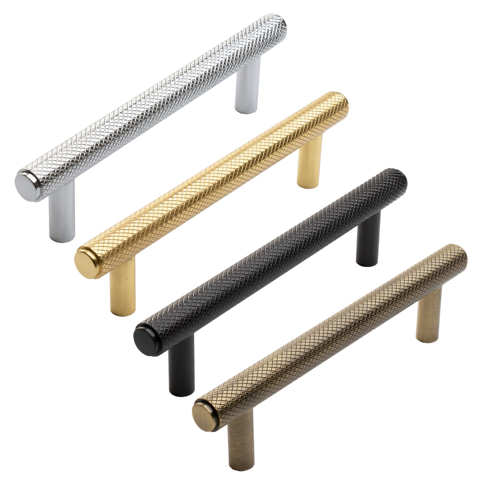 Knurled Pull Handles