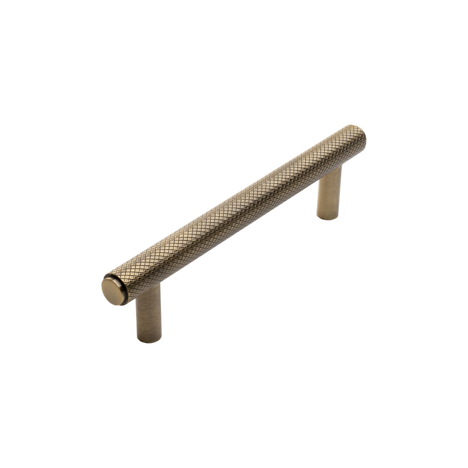 Aged Brass Knurled Pull Handle SHOW