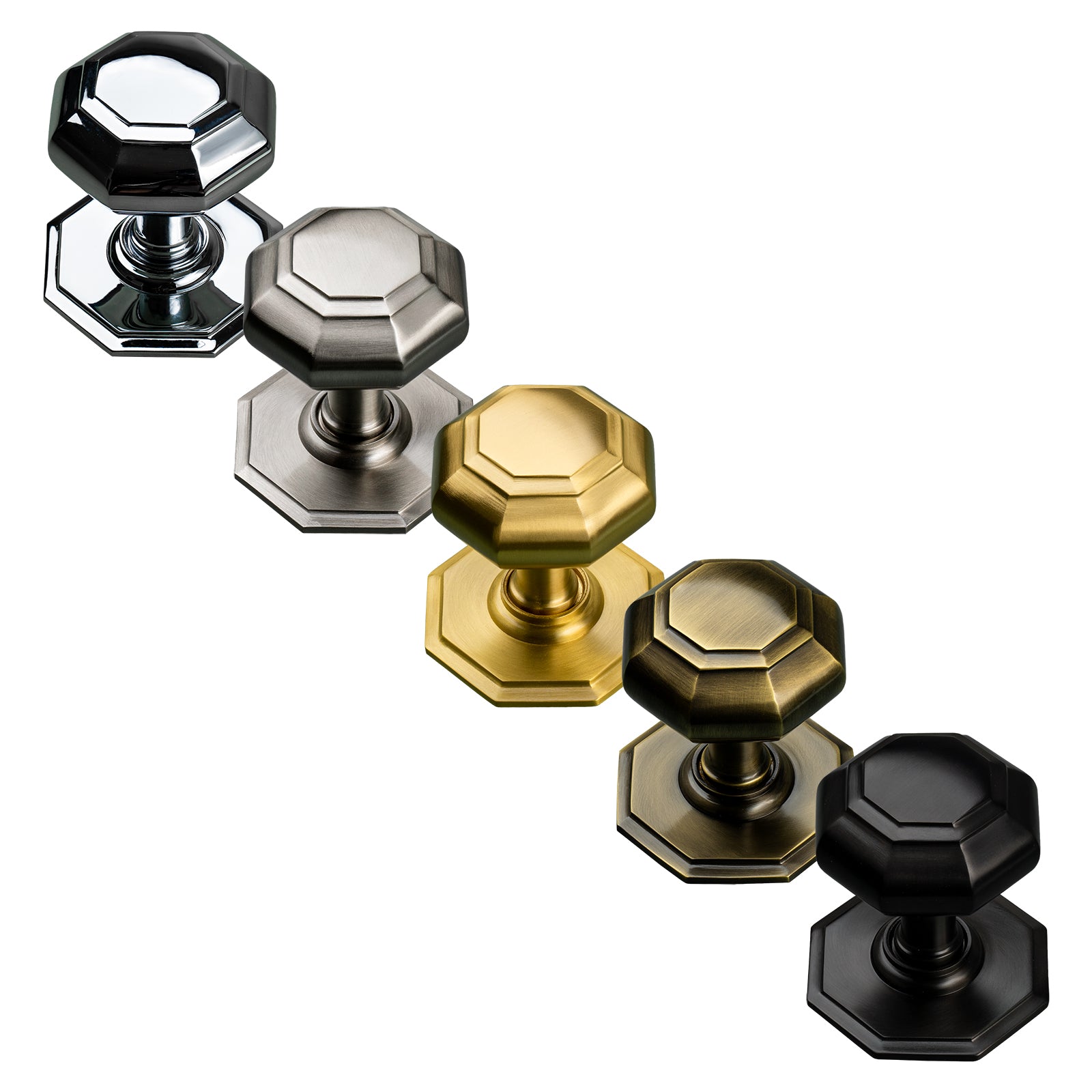 Art Deco Centre Door Knobs