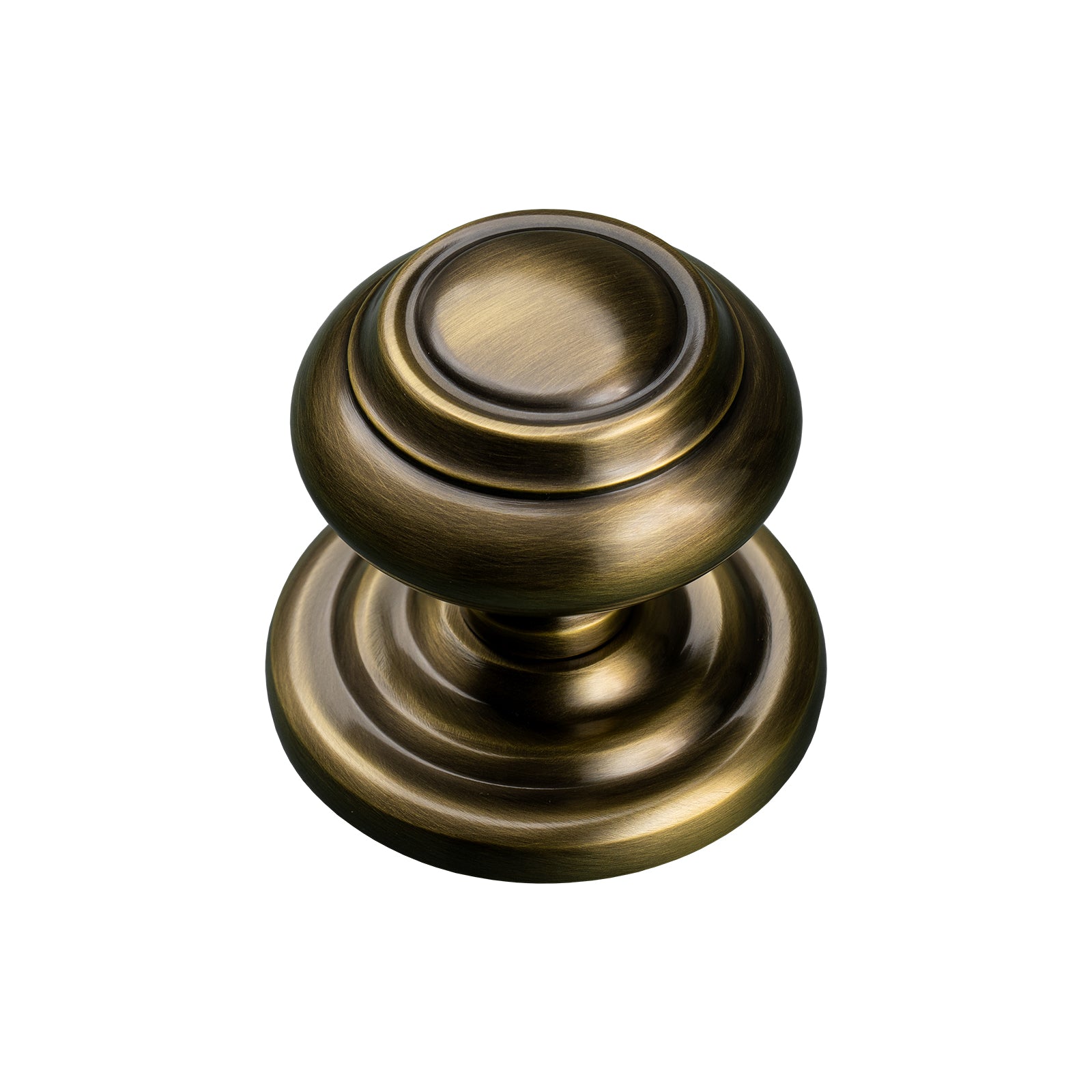aged brass ringed door knob SHOW
