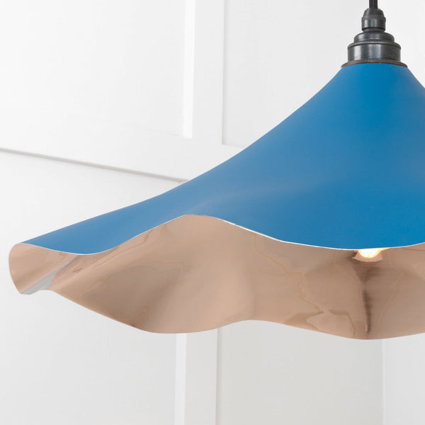 SHOW SHOW Close Up Image of Flora Ceiling Light in Birch in smooth Nickel