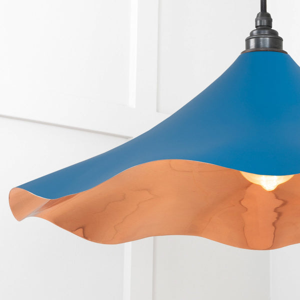 SHOW SHOW Close Up Image of Flora Ceiling Light in Birch in smooth Copper