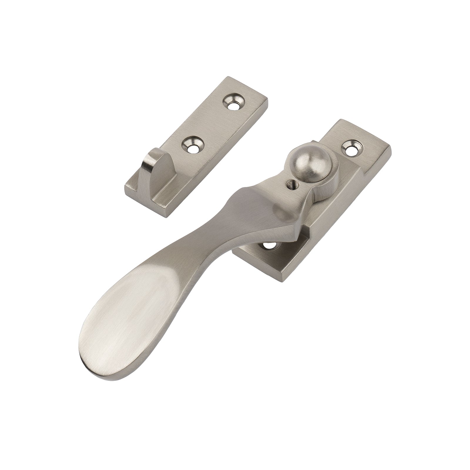 satin nickel locking wedge casement fastener SHOW