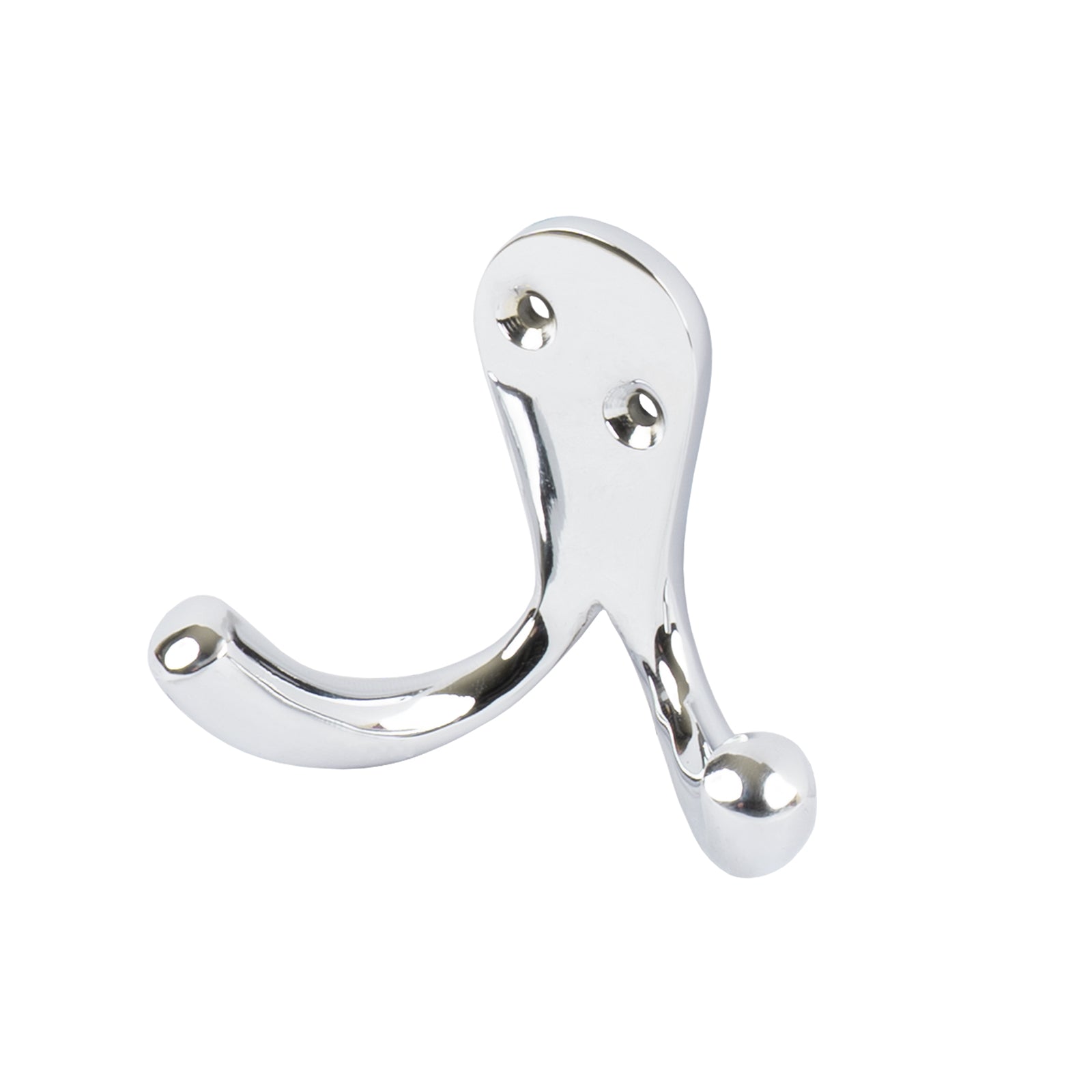 polished chrome double robe hook, towel hook SHOW