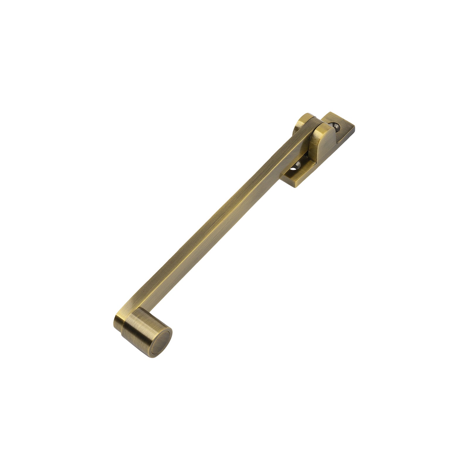 aged brass roller arm window stay SHOW