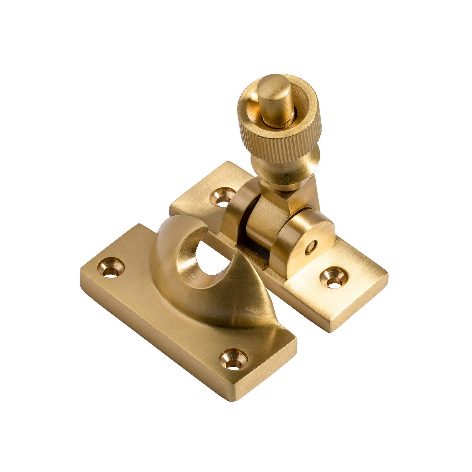 Satin brass brighton sash fastener lock SHOW
