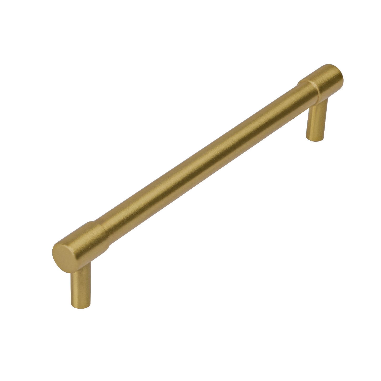 satin brass cupboard handle