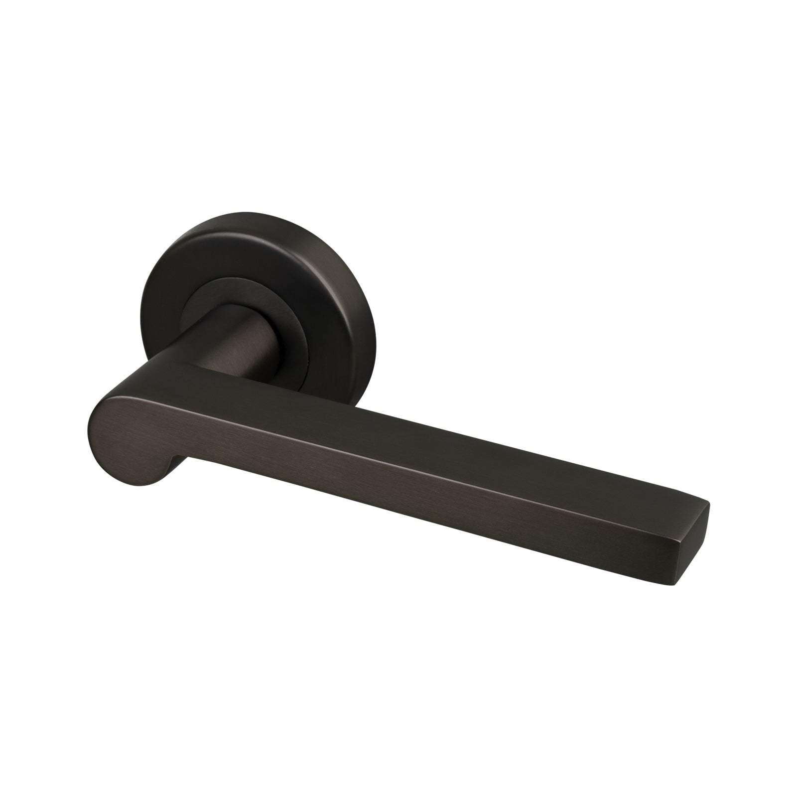 bronze round rose door handles for internal & external doors SHOW