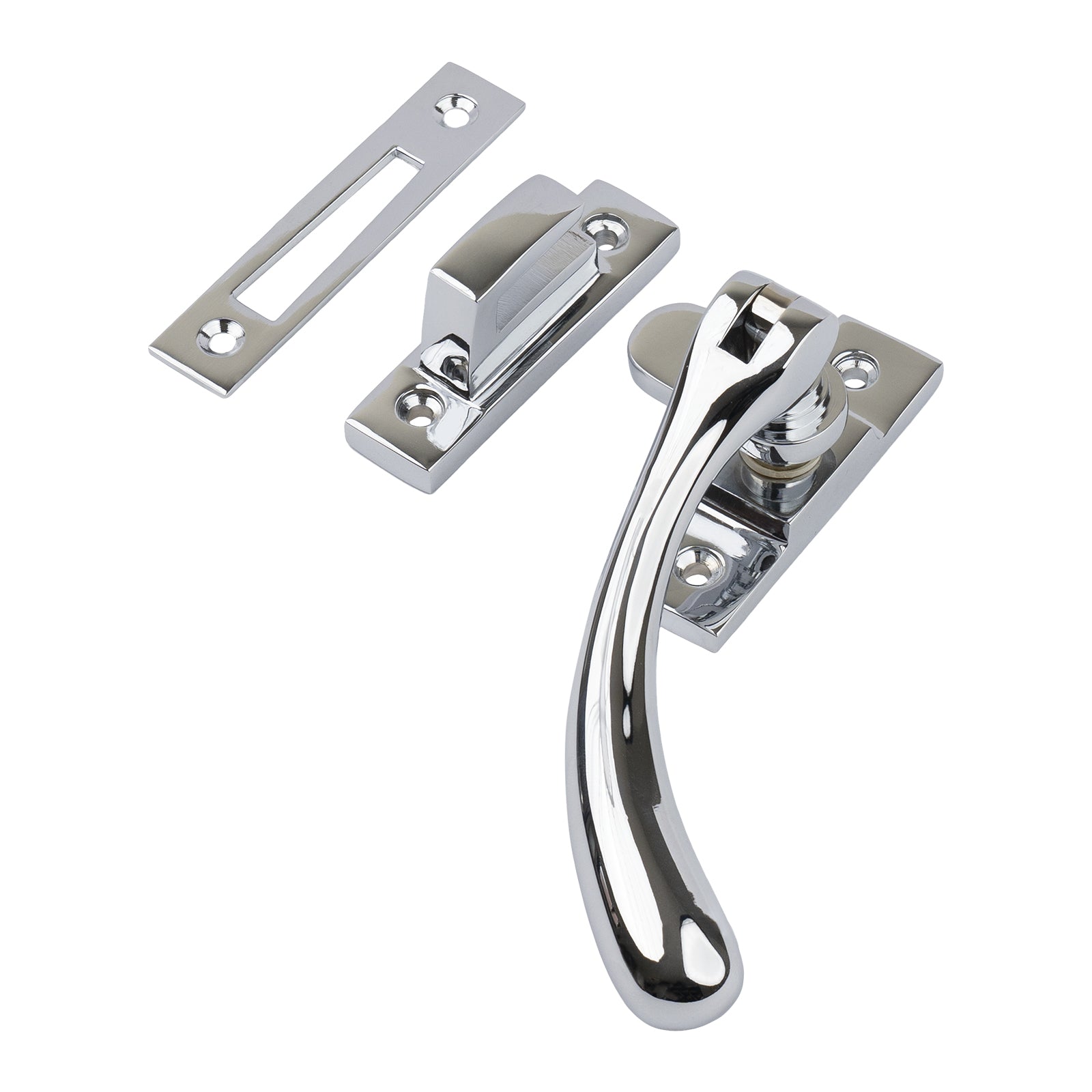 polished chrome ball end casement fastener SHOW