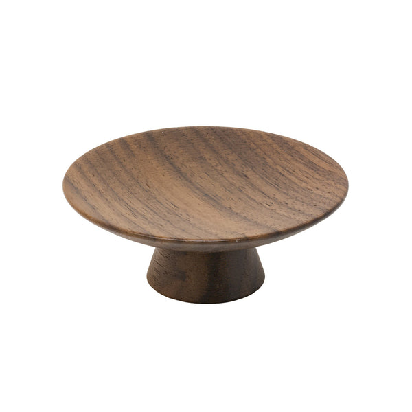 SHOW 65mm Convex Cabinet Knob In Walnut Finish