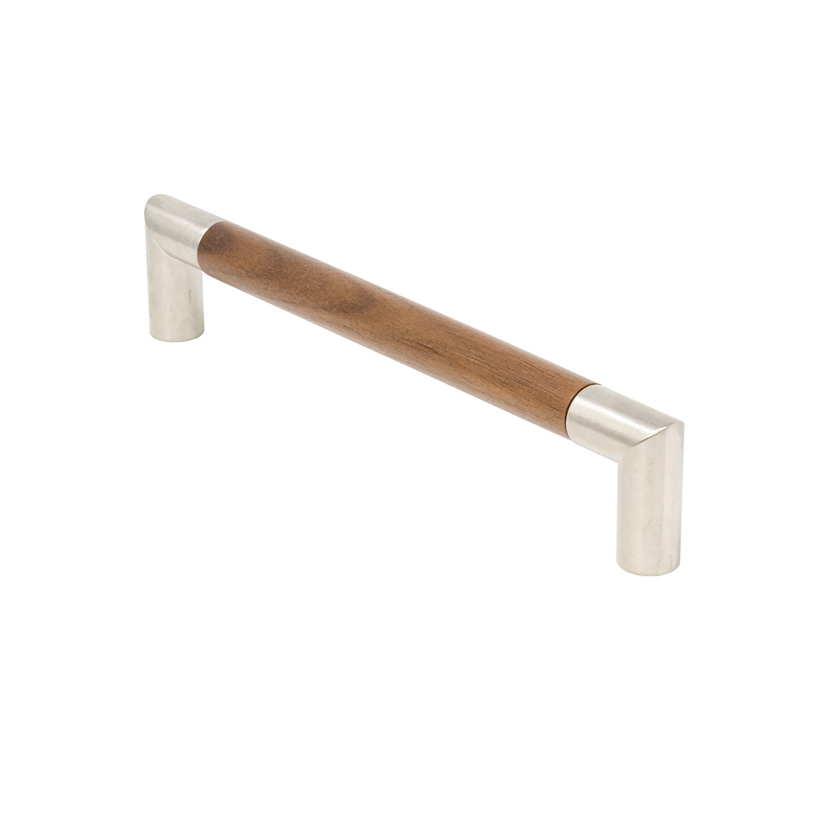 SHOW Angle Cabinet Pull Handle in Walnut finish