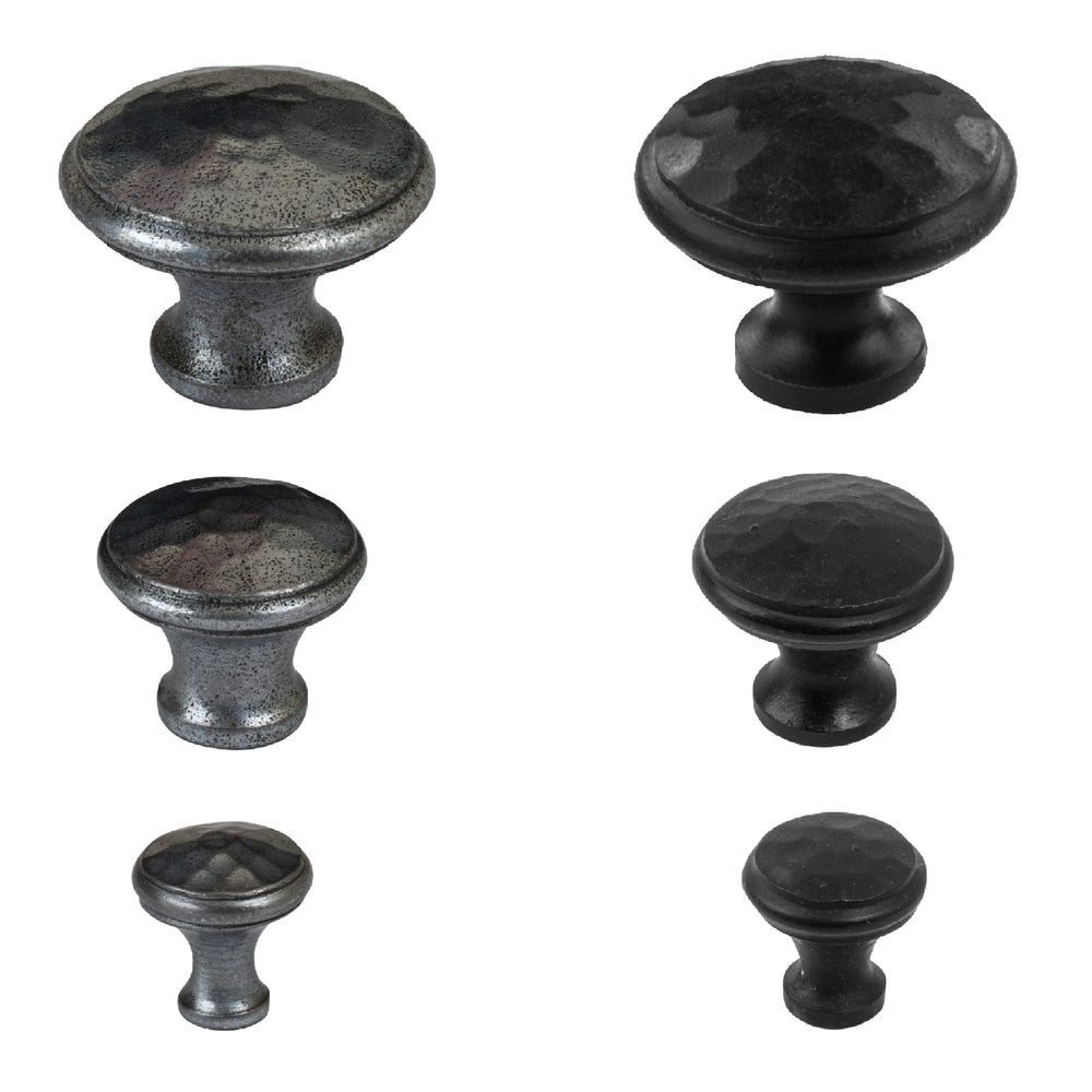 black metal dresser knobs CABDM 10 Pack 1-1/2 Inch Rustic Cabinet Knobs Black Iron Vintage Farmhouse Solid Core Kitchen Antique Cabinet Knobs, Luxury Cabinet Handles, Hardware for Doors & Dresser Drawers